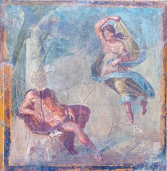 Selene und Endymion, 62-79 n. Chr., aus Herculaneum (Fresko)