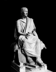 Statue von Marcus Claudius Marcellus (ca. 268-208 v. Chr.) (Marmor)