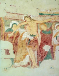 Fresko, Saint-Jean du Liget Kapelle, Touraine