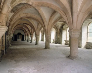 Ansicht des Skriptoriums