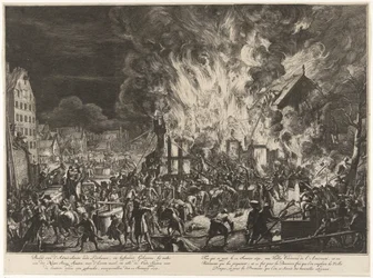 Brand in den Seilbahnen der Admiralität, 1673