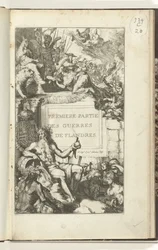 Titelblatt für den ersten Teil von Guerres de Flandres