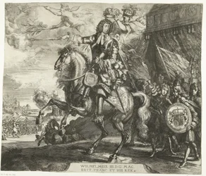 Reiterporträt von Wilhelm III., Prinz von Oranien