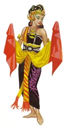 Mata Hari tanzt