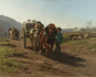 Rückkehr vom Feld