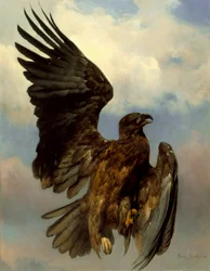 Der verwundete Adler, ca. 1870