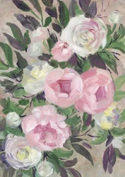 Weiches rosa Bouquet