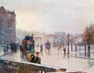 Hyde Park Corner: Regentag