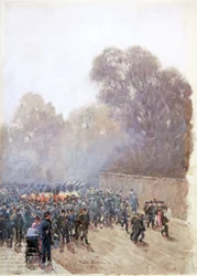 Die Soldatenparade 1891