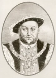 Heinrich VIII, aus Living Biographies of Famous Rulers