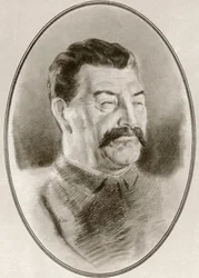Joseph W. Stalin, aus Living Biographies of Famous Rulers