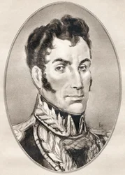 Simon Jose Antonio de la Santusima Trinidad Bolivar Palacios Ponte y Blanco, aus Living Biographies of Famous Men