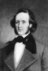 Felix Mendelssohn 1809-1847, deutscher Komponist, 1907