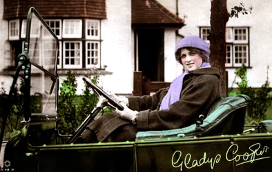 Gladys Cooper 1888-1971, englische Schauspielerin, frühes 20. Jahrhundert