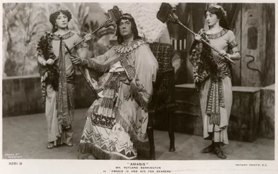 Mitglieder der Besetzung von Amasis, um 1906