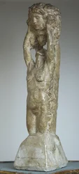 Geflügelte Gorgone, um 1915-18