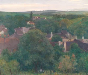 Abenddämmerung in Ober-Sievering