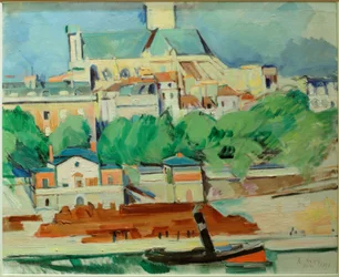 Seine-Ufer bei St. Gervais-St. Protais