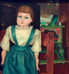 Puppe und Interieur