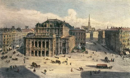 Wiener Staatsoper, ca. 1869