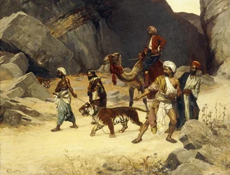 Die Tigerjagd, 1896