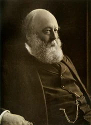 Der Marquis von Salisbury, K.G., Premierminister und Außenminister, 1900