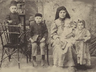 Kasan-Tatar-Familie, ca. 1900