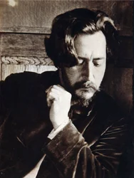 Porträt des Autors Leonid Nikolaievich Andreyev (1871-1919)