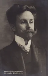 Porträt von Alexander Skrjabin