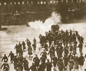 Sturm auf den Winterpalast, Petrograd