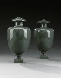 Ein Paar Kalkan-Vasen, Peterhof, ca. 1800