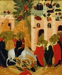 Christi Einzug in Jerusalem, Ikone