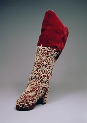 Damenstiefel, 1650-1700