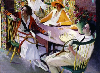 Nach dem Tennis, c.1921-25
