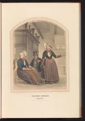 Tracht von Kampen in Overijssel, 1857