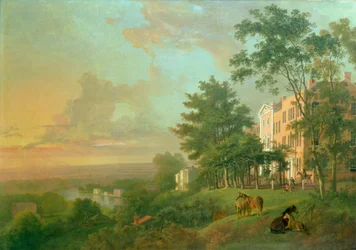 Ein Blick von der Terrasse, Richmond Hill