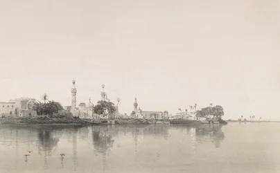 95. Foûah, am Nil, 1843