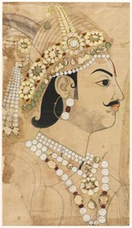 Porträt von Maharaja Pratap Singh 1764-1803, ca. 1793