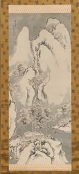 Verschneite Landschaft