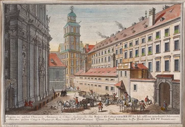 Die Dominikanerkirche mit Sternwarte in der Postgasse