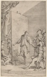 Alexander im Atelier von Apelles