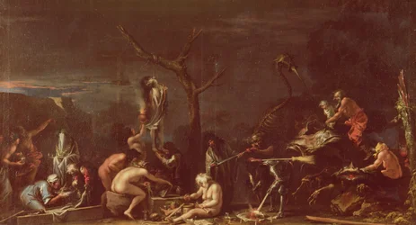 Szene mit Hexen