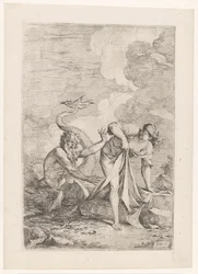 Scylla flieht vor Glaucus