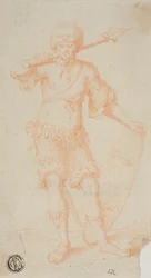 Stehender Krieger