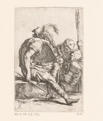 Vier Soldaten Kleine Figuren (Serientitel) Figurine (Serientitel)