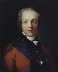 Porträt von Graf Fjodor Wassiljewitsch Rostoptschin 1763-1826, 1800
