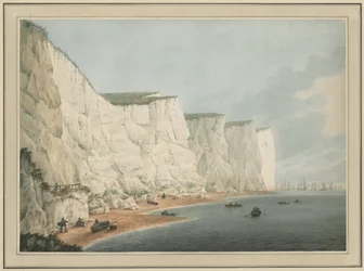 Die Flotte vor der Küste, Beachy Head