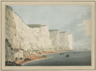 Die Flotte vor der Küste, Beachy Head, ca. 1790-1805