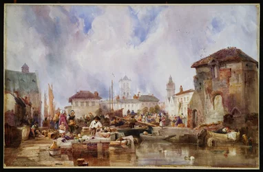 Der Markt am Kai, Brügge