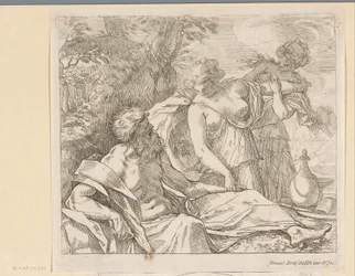 Lot und seine Töchter